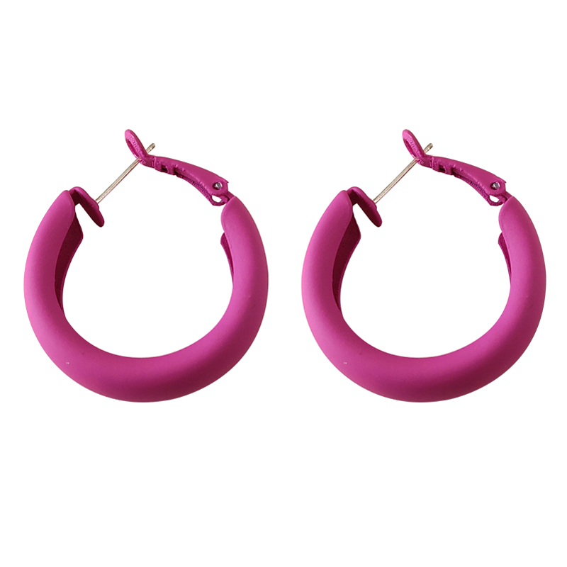 Mihan s925 moda jóias hoop brincos venda quente popular primavera verão estilo verde rosa quente amarelo earirngs para presentes da menina