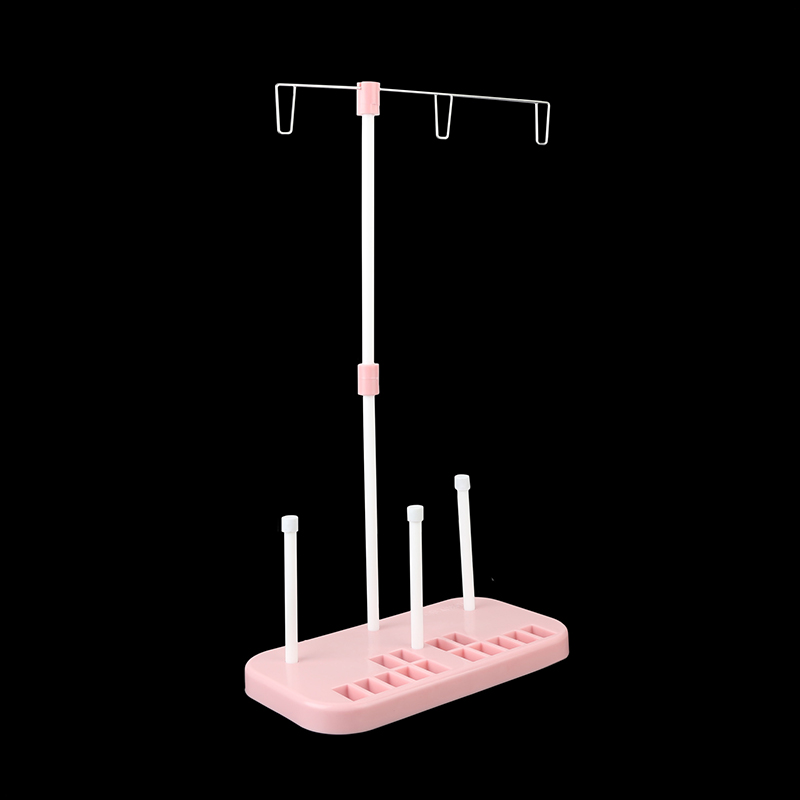 Prajna Household Frame Sewing Thread Storage Sewing Machine Wire Frame Sewing Machine Three-wire Sewing Machine Accessories: Pink