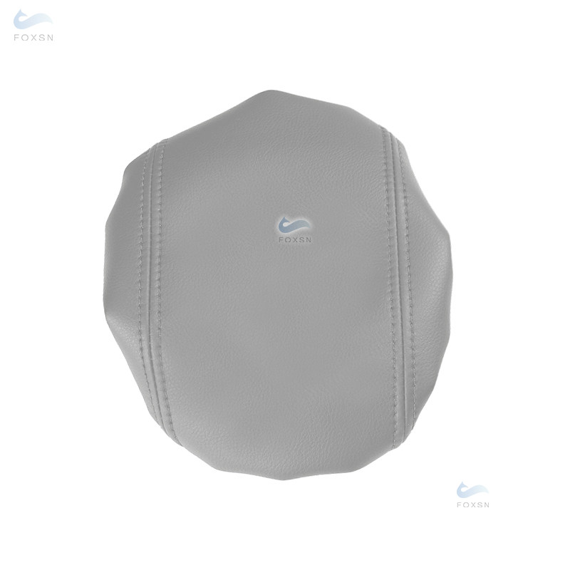 Zacht Leer Center Armsteun Cover Voor Ford Focus Auto Center Console Deksel Armsteun Doos Huid Cover sticker Trim: GRIJS