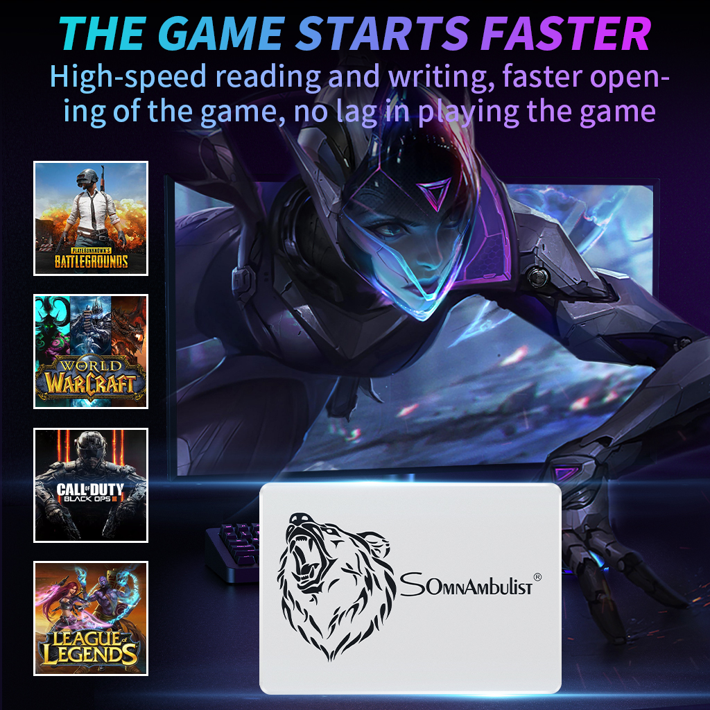 Solid State Drive 120Gb 240Gb 480Gb 960Gb 2Tb Laptop Desktop Solid State Drive 2Tb 2.5 Ssd