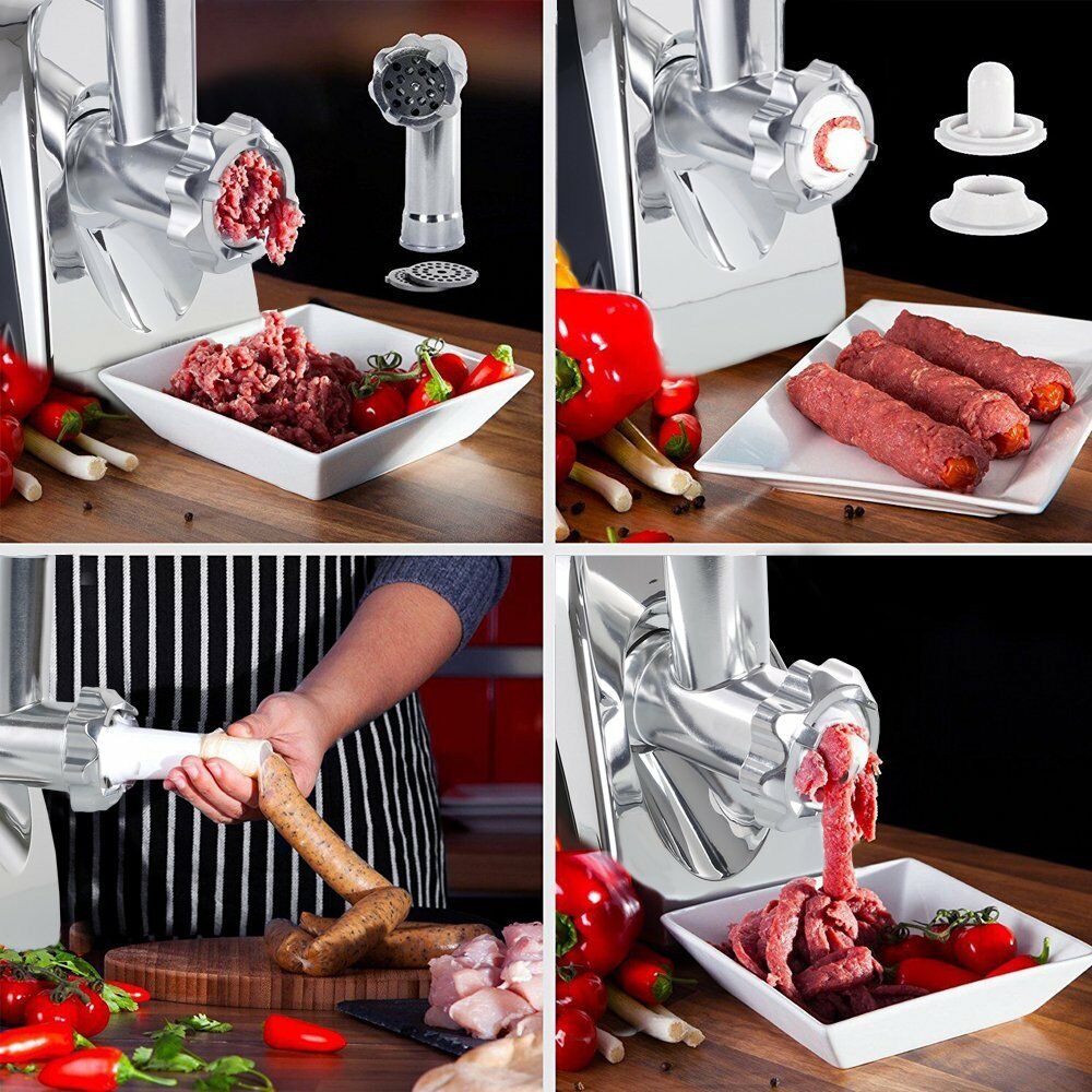 Keuken Elektrische Vleesmolen Huishoudelijke Vleesmolen Elektrische Chopper Shredder Multifunctionele Kleine Vleesmolen Slicer