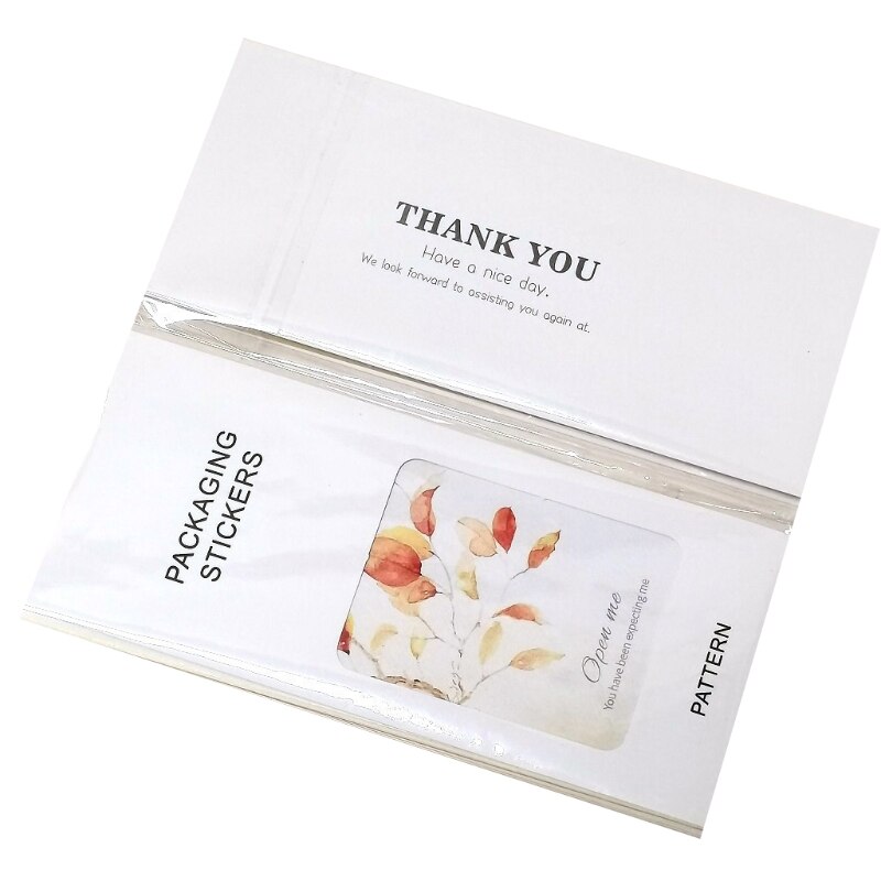 50 Pcs Bedankt Etiketten Creammuffin Sticker Waterdichte Verpakking Sticker Voor Afdichting Cookie Bag, Verjaardagen Cadeaupapier: C1