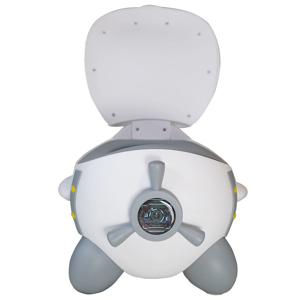Chine fournisseur mignon bébé pot doux bébé toilette formation pour pot gratuit brosse: Gris