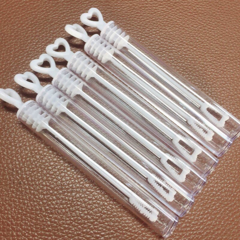 12 unids/set frascos vacíos para burbujas de jabón de la boda decoración de la de cumpleaños de juguete de los niños burbujas de diversión para los niños al aire libre de burbuja de juguete