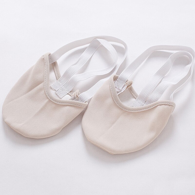 Soft Half Knitted Socks Rhythmic Gymnastics Toe Shoes Elastic Dance Feet Protection Shoes Ballroom Accessories for Girls ENA88