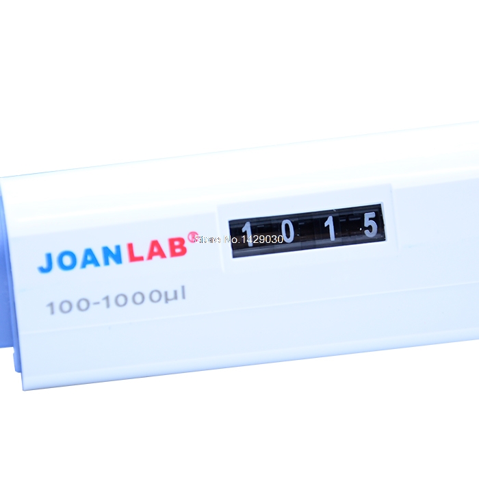 100-1000ul Pipettor Single Channel Adjustable Pipette Transfer Pipette buy one get 100 tips