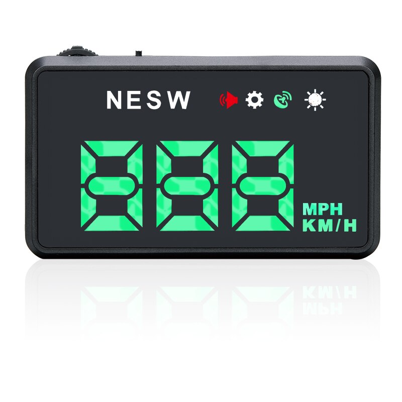 H1 HUD Head-Up Display Car-styling Hud Display Overspeed Warning Windshield Projector Alarm System Universal Auto