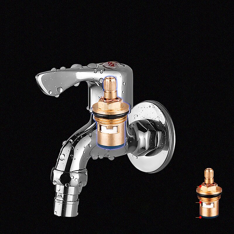 Brass Body Washing Machine faucet Mop Pool Water Tap Wall Mounted