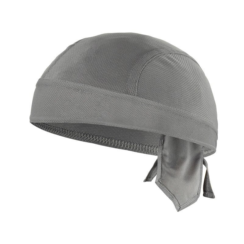 ARSUEXO multicolores Ciclismo gorra verano transpirable Bandana Ciclismo al aire libre deporte bicicleta Bandana hombres secado rápido cabeza bufanda: grey