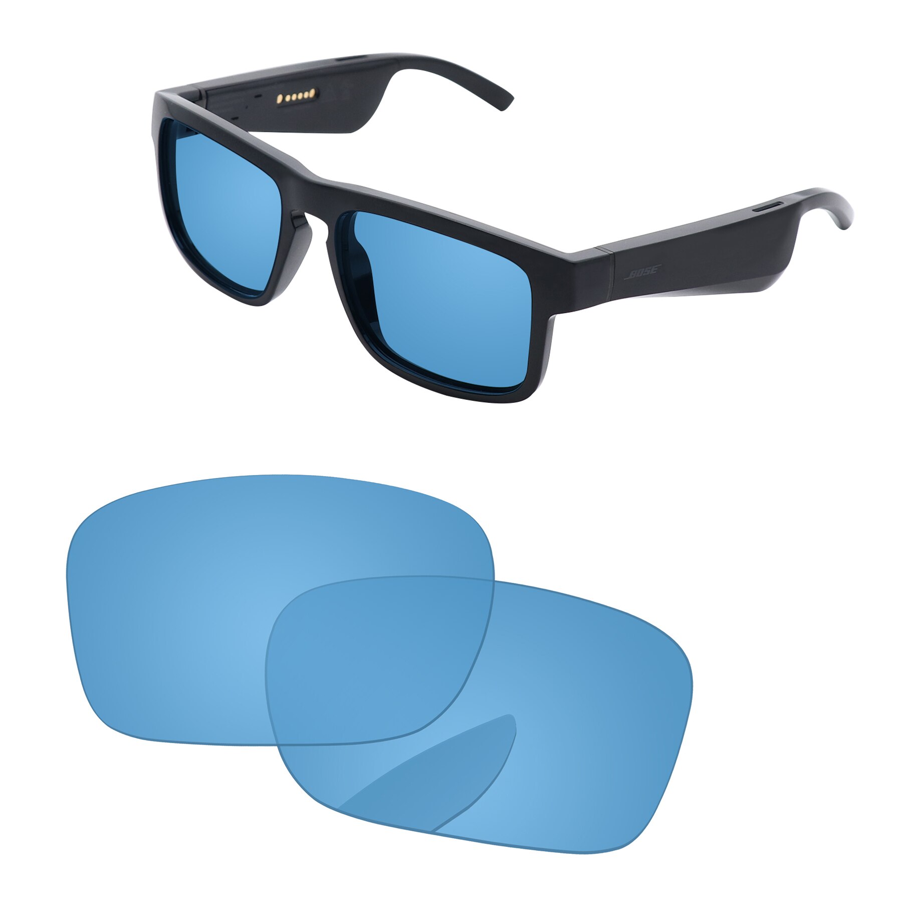 Alphax Ersatz Linsen für Bose Tenor Sonnenbrille Polarisierte-Mehrere Optionen