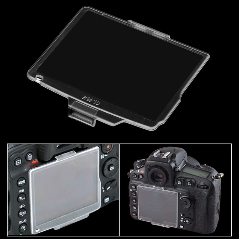 Hard Lcd Monitor Screen Protector Voor Nikon D90 BM-10 Camera Accessoires