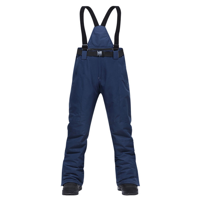 Grote Size Ski Broek Mannen-30 Temperatuur Winddicht Waterdicht Warm Sneeuw Broek Winter Ski Snowboard Broek: MAN BLUE / L