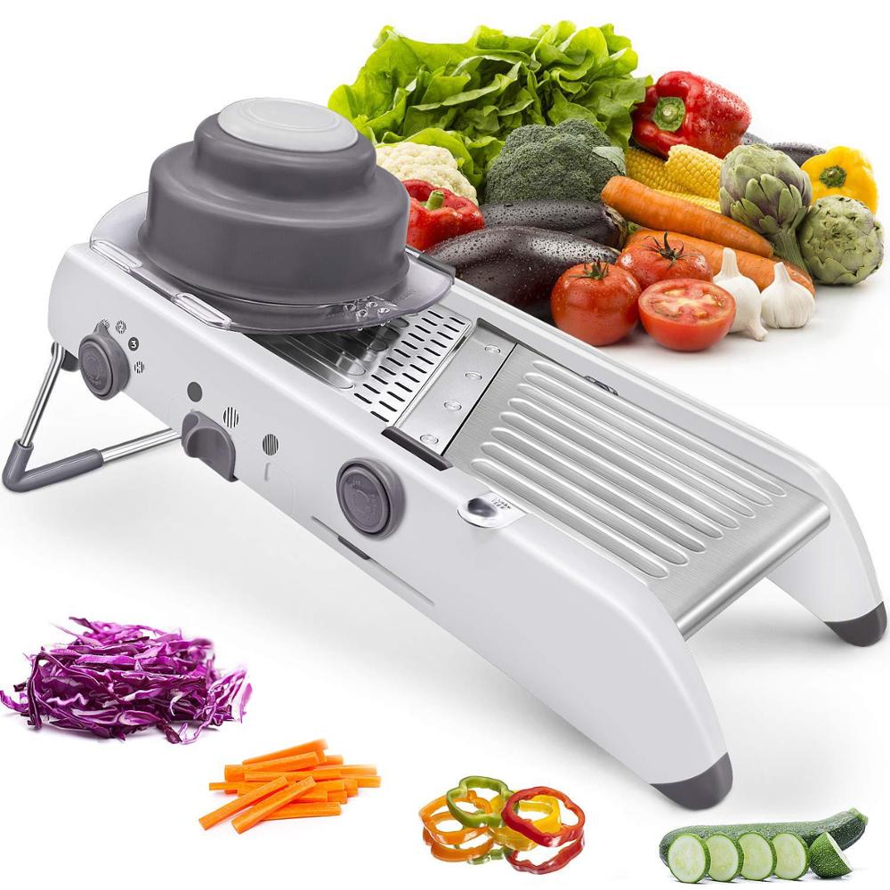 Smart Mandoline Manual Vegetable Fruit Slicer Potato Carrot Grater Fruit Slicer Cutter Chopper Julienne Kitchen Vegetable Tool