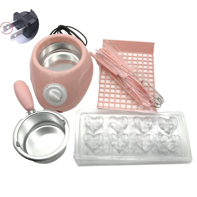Stainless Steel Plastic Chocolate Melting Pot Electric Fondue Melter Machine: PK / US