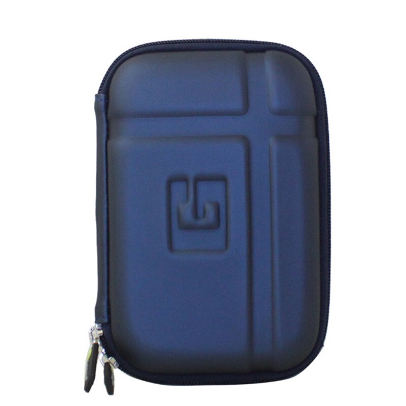 Anti-choque portátil proteger caso saco para gps handheld garmin alpha 200i 100 50 acessórios: Azul