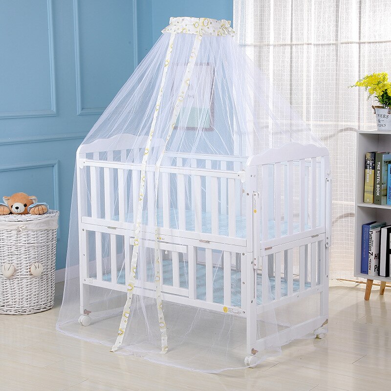 Bebê verão mosquito net cama mosquiteiro branco cama cúpula pendurado mosquito capa anti-mosquito mosquito rede 160x450mm