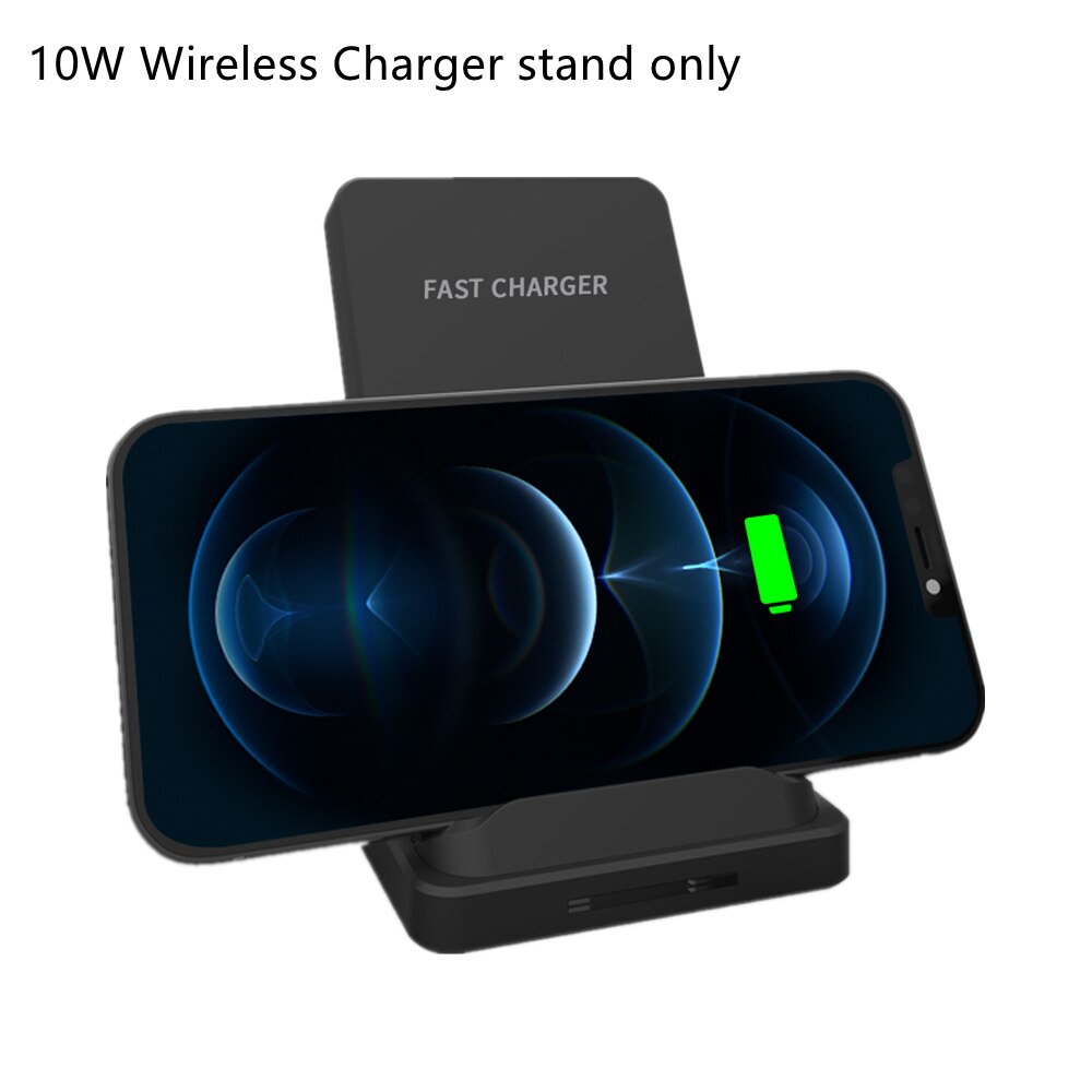 6 in 1 kabelloses ladepad mit qi-induktions-schnellladefunktion für apple watch 6 5 4 3 , airpods pro, iphone 12 pro /11/ xr/xs/x /8: Handy-ladegerät