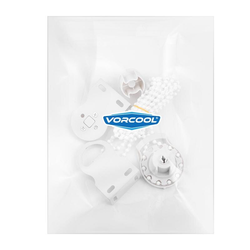 1 Set Good Safe White Blinds Connectors Vertical Blinds Parts Curtain Roller Chain for Bathroom Replacement Repair Home