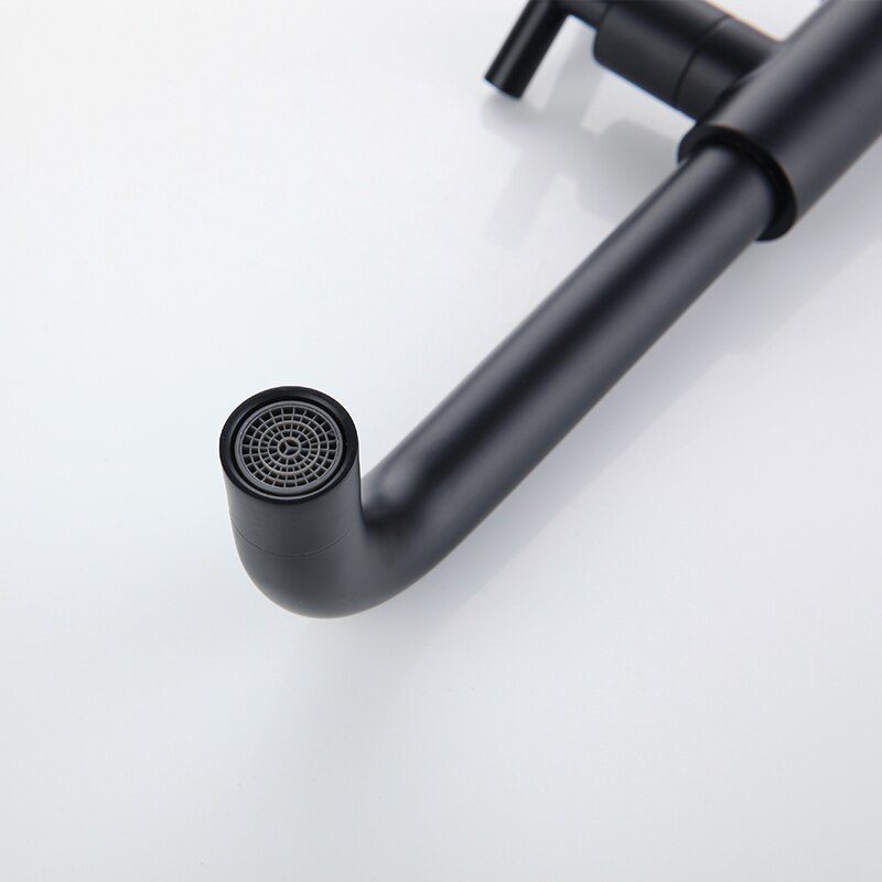 Brass Concealed Wall Mount Single Cold Water Tap Basin Faucet Brushed Gold Black Chrome Grey Basin Long Spout Lavatory Bibcock