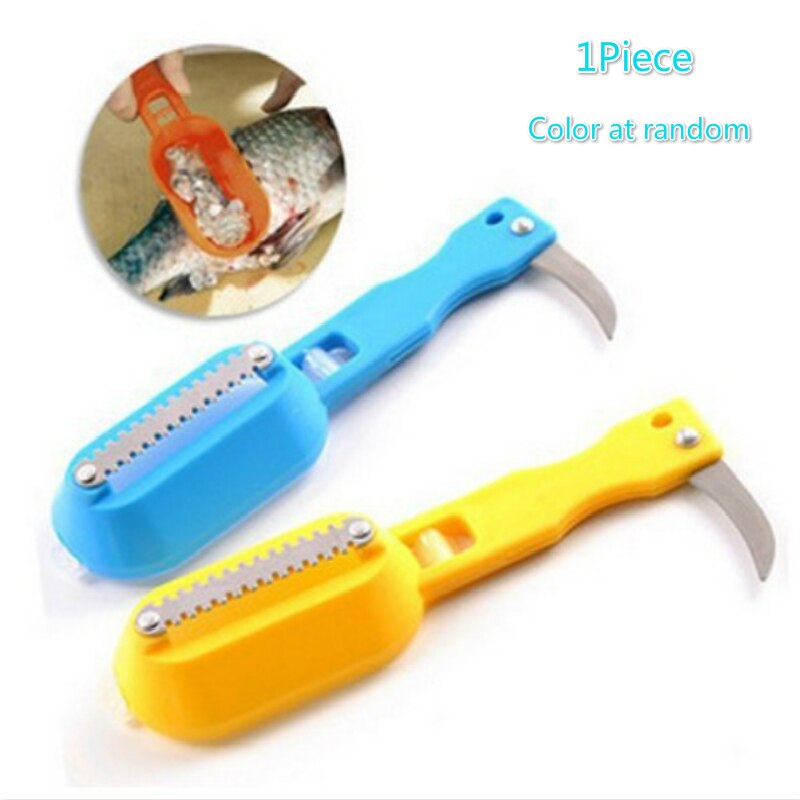 Stainless Steel Fish Scale Scraper Cleaning Fish Skin Planer Tool Brush Fish Bone Remover Tweezer Pincer Tongs Seafood Tool: Type 4