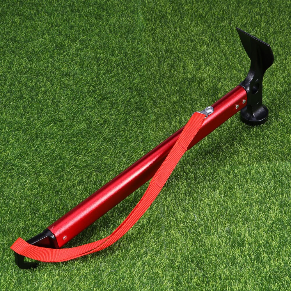 Marteau maillet de Camping multifonction pour piquets de tente (rouge)