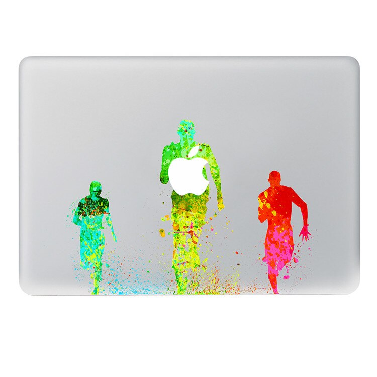 De power van running Vinyl Decal Notebook sticker op Laptop Sticker voor DIY Macbook Pro Air 11 13 15 inch Laptop Skin