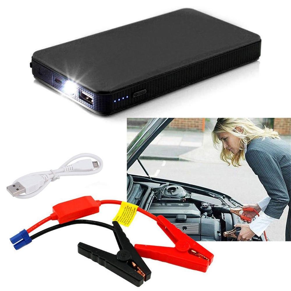 12V 20000 Mah Mini Draagbare Multifunctionele Auto Jump Starter Power Booster Batterij Oplader Emergency Start Oplader