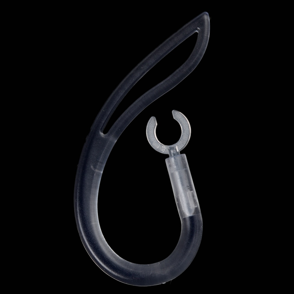 4 stuks Clear Vervanging bluetooth oortelefoon Headset Oorhaakjes voor Plantronis Marque M155 M165 M1100 M100 M55 M28 M25 (6 mm)