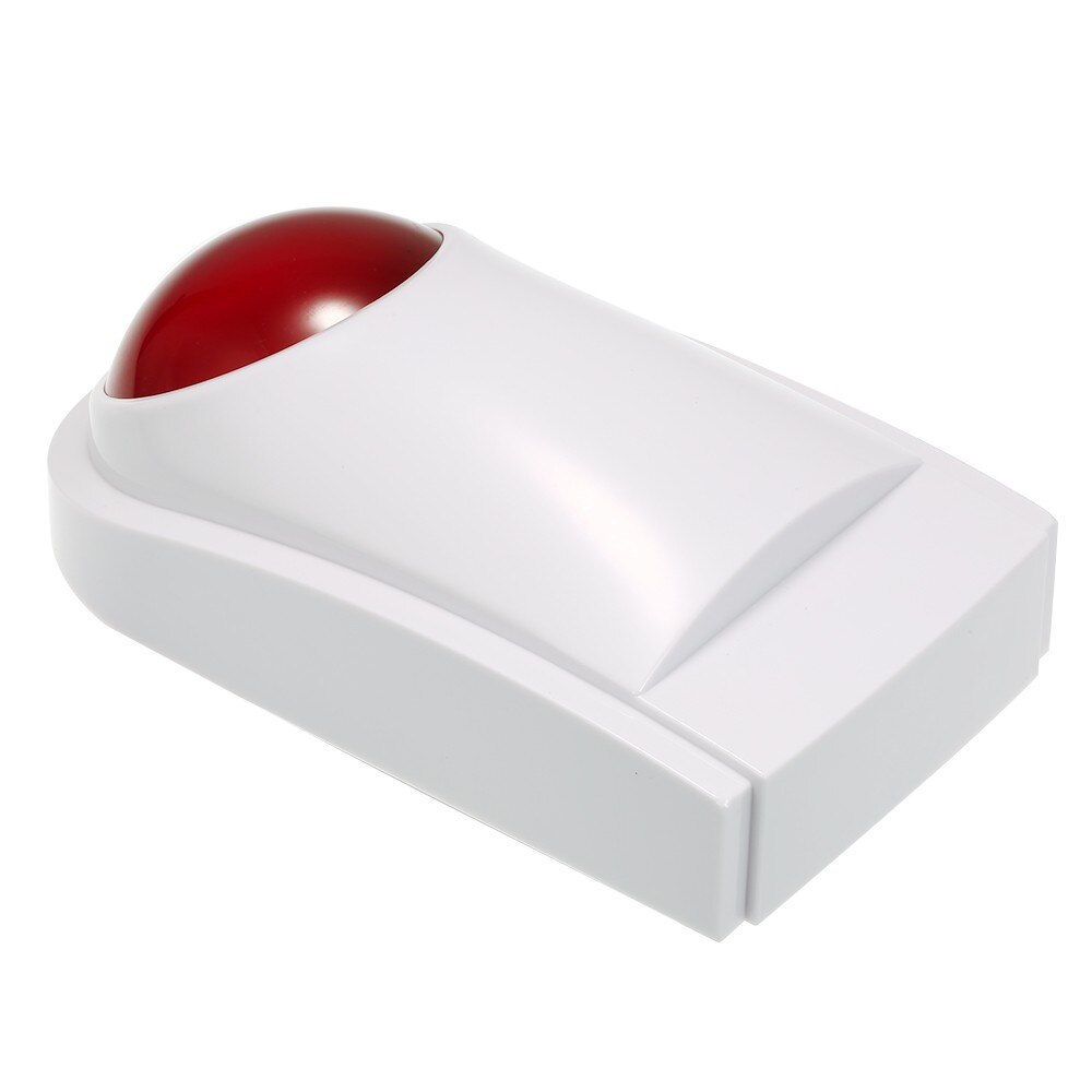Wireless Sound Strobe Siren Alarm Host Flash Light Alarm Outdoor Waterproof Compatible with 433MHz Remote Control
