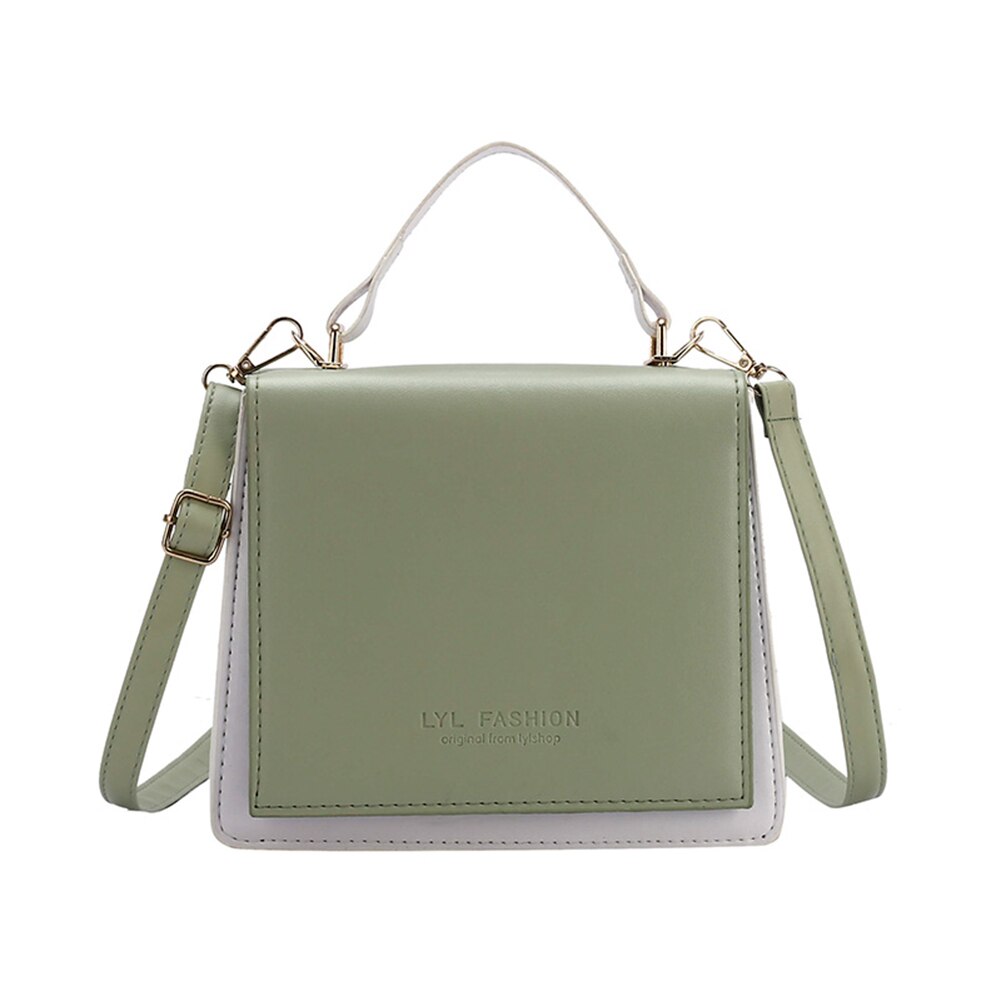 Bolso de hombro para mujeres jóvenes, Simple, versátil, a la , Color de , PU, bolso de hombro para mujeres, bolso cruzado Simple: C