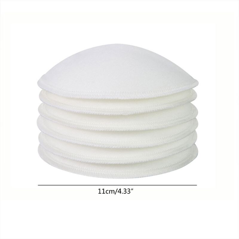 4 Stck Baby Fütterung Brust Pad Atmungs Waschbar Wiederverwendbare Anti Milch Überlauf Mutterschaft Pflege Pad