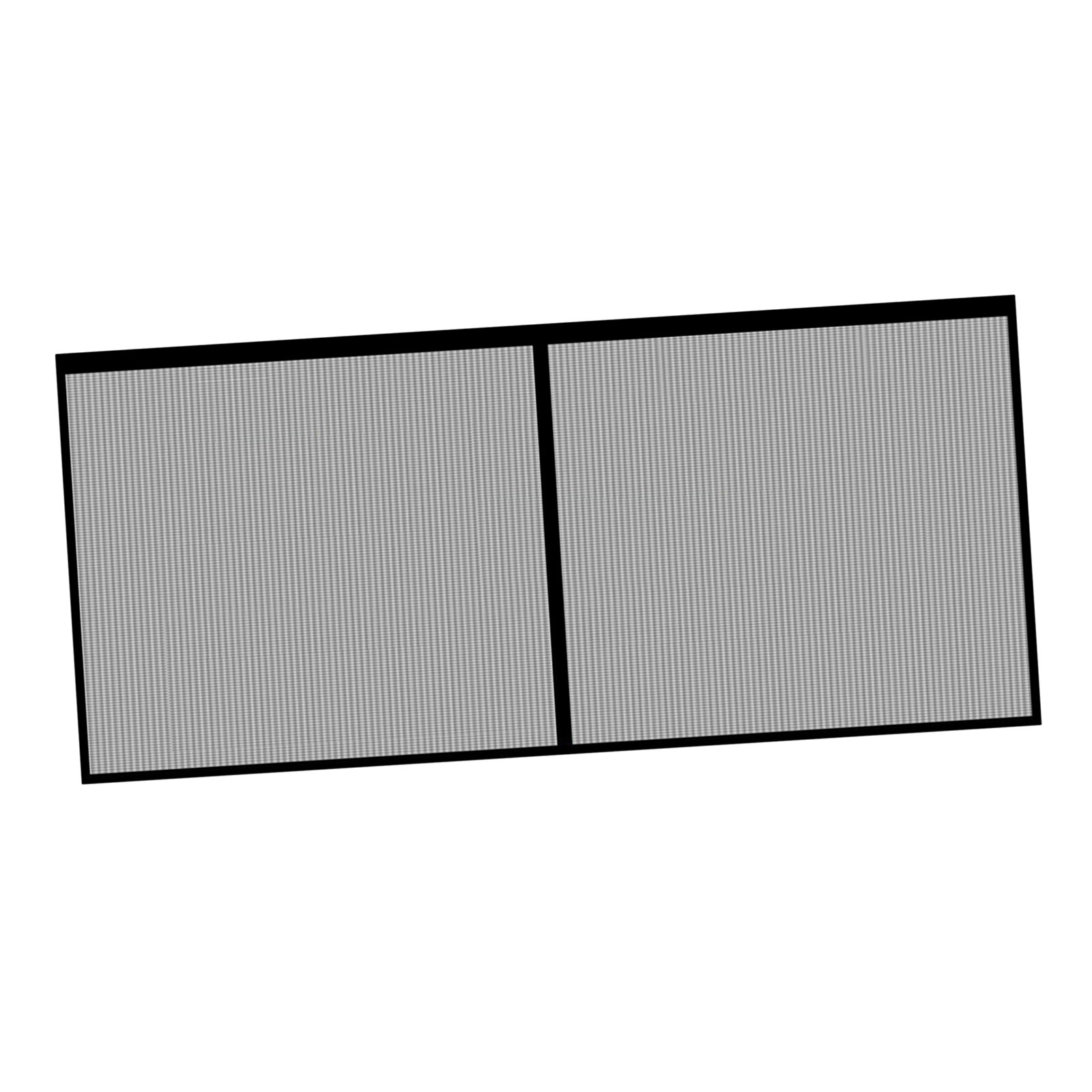 Magnetische Garagedeur Screen 13x6.5FT Voor Een Auto Garage Past Garagedeur Grootte Tot 155 "X 78" duurzaam Fiberglass Black