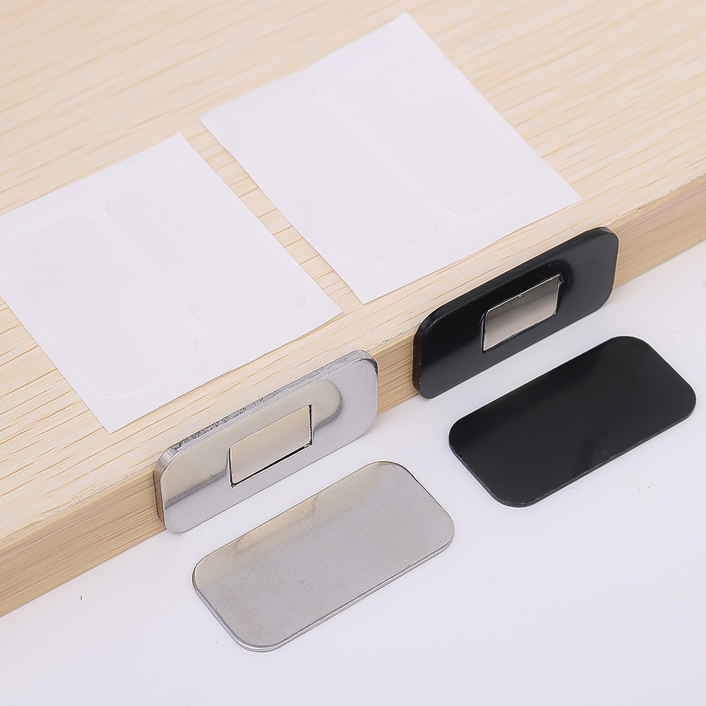 1-10 Stuks Magnetische Kast Vangt Onzichtbare Ultra-Dunne Zachte Vangst Deur Stopt Magneet Kast Kast Lade Meubels Diy Fitting