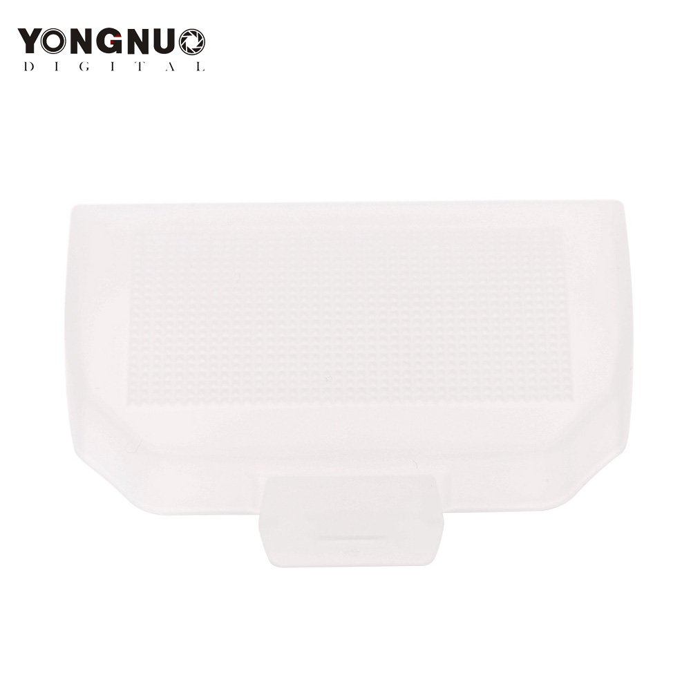 YongNuo 680-15 Blitz Diffusor dauerhaft Kunststoff Weiß prallen Kopf Blitz Speedlite Diffusor für YONGNUO YN685EX YN600EX-RT Neue