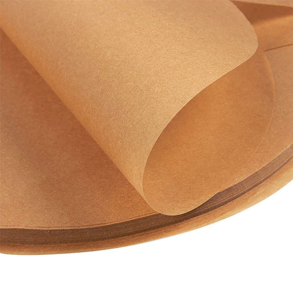 100 PCS Parchment Paper Sheets Precut Unbleached Baking Paper Non-Stick Cookie Sheet Paper Air Fryer Pad Paper