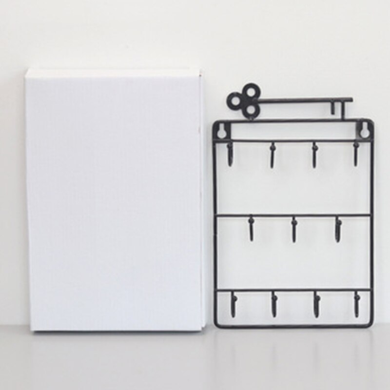 Ganchos criativos sundries rack de armazenamento decoração da parede do agregado familiar pendurado prateleira chave cabide porta decoração hookss arte artesanato