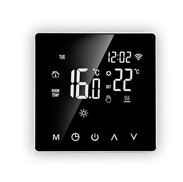 Alexa smart life opentherm digital wifi temperatursensor tuya