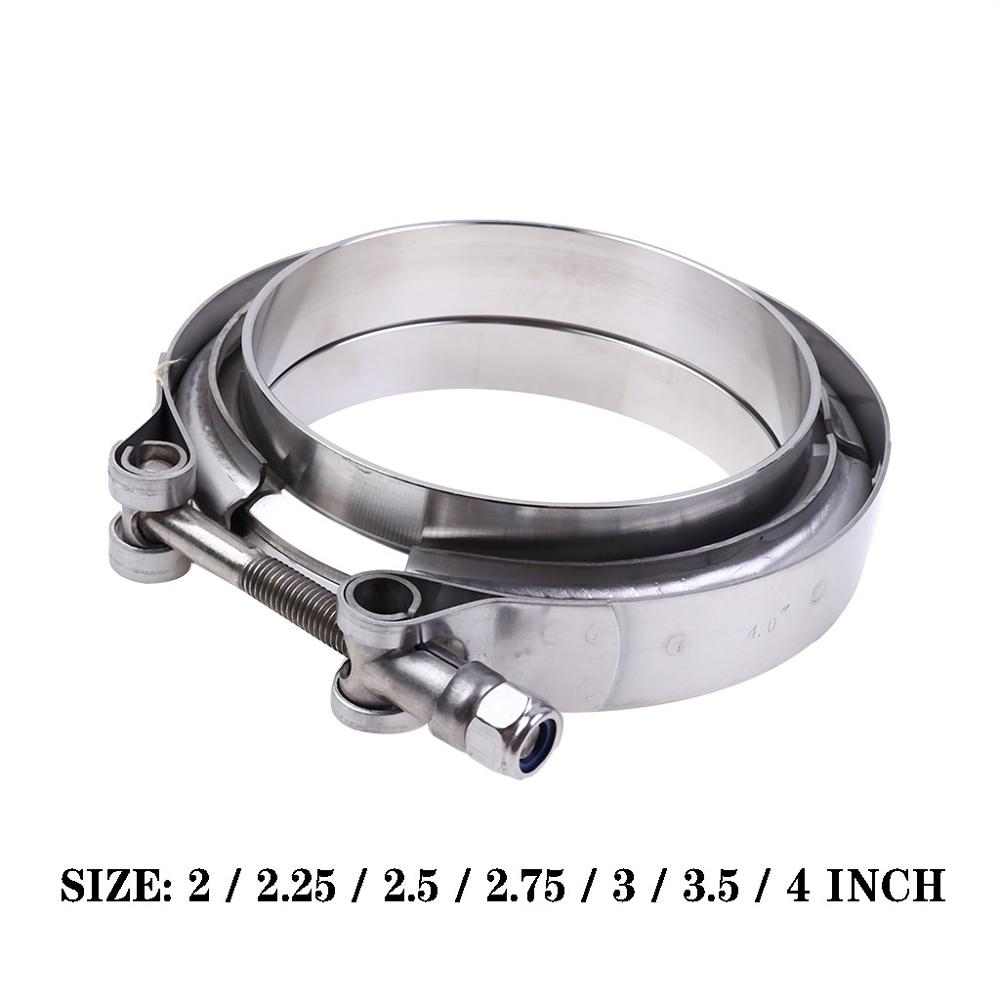 Stainless Steel Narrow Band Exhaust Clamp Muffler Clamps - O Band Clamp