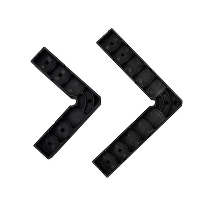 Bloc de positionnement à Angle droit en plastique, Clip fixe à 90 degrés, règle à Angle droit, fixation auxiliaire de menuiserie