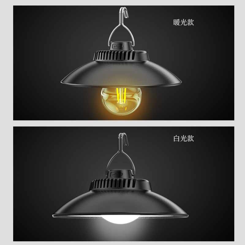 Retro Camping Lantaarns Draagbare Type-C Oplaadbare Lamp Hanglamp Outdoor Tuindecoratie Verlichting Dimbare Kampeerlampen