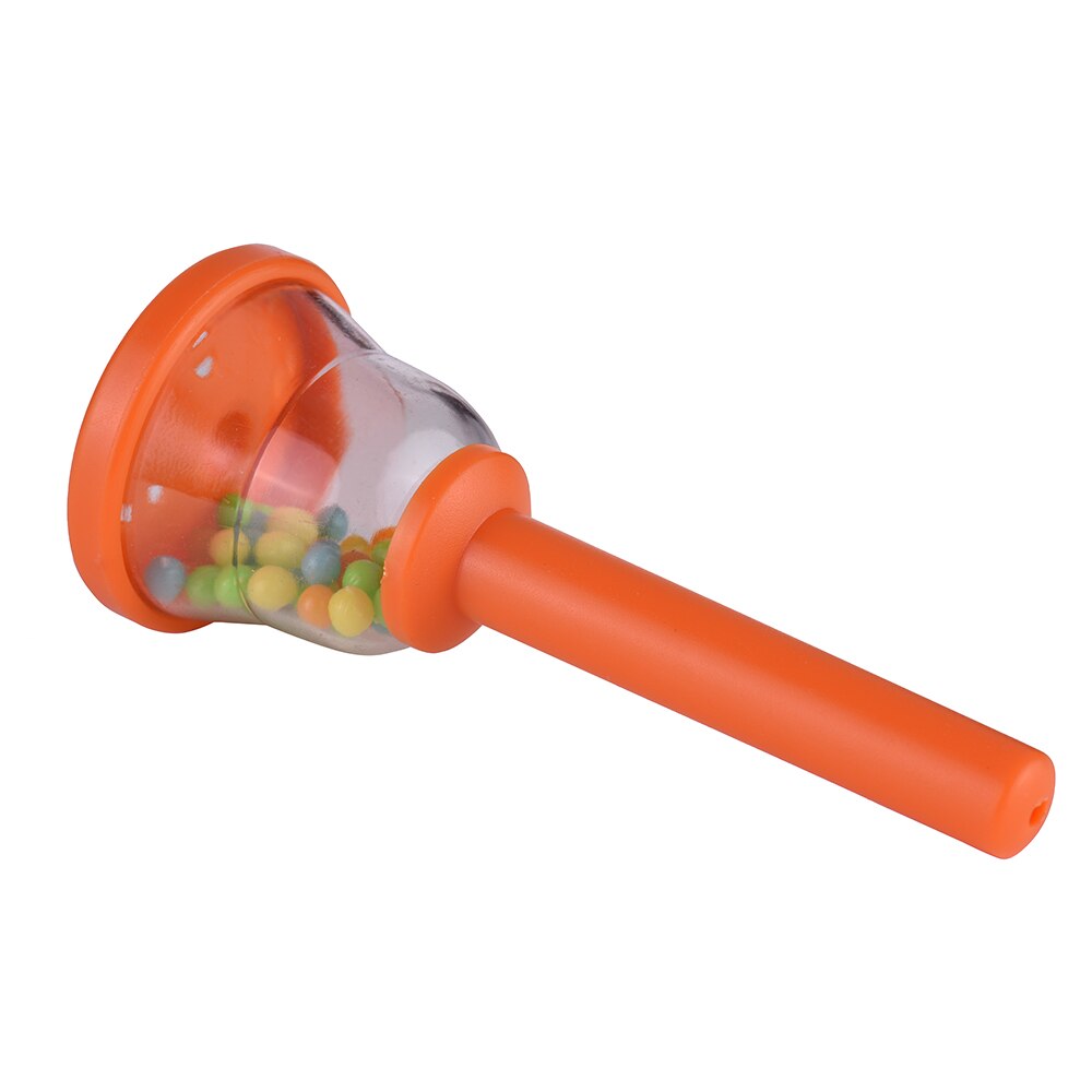 Jouet Musical de cloche en plastique qui respecte l'environnement pour des enfants d'enfants en bas âge de bébé: Orange