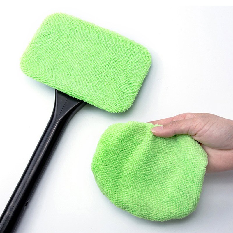 Car Dual-Use Dust Removal Defogging Glass Brush Front Glass Mop Car Window Cleaning Products