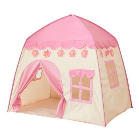 Kinderen Speelhuisje Tent Zachte Oxford Stof Grote Speelhuis Puinhoop Venster Winkel Draagtas Indoor Outdoor Speelgoed Cadeau Voor Kinderen jongen Meisje: 1