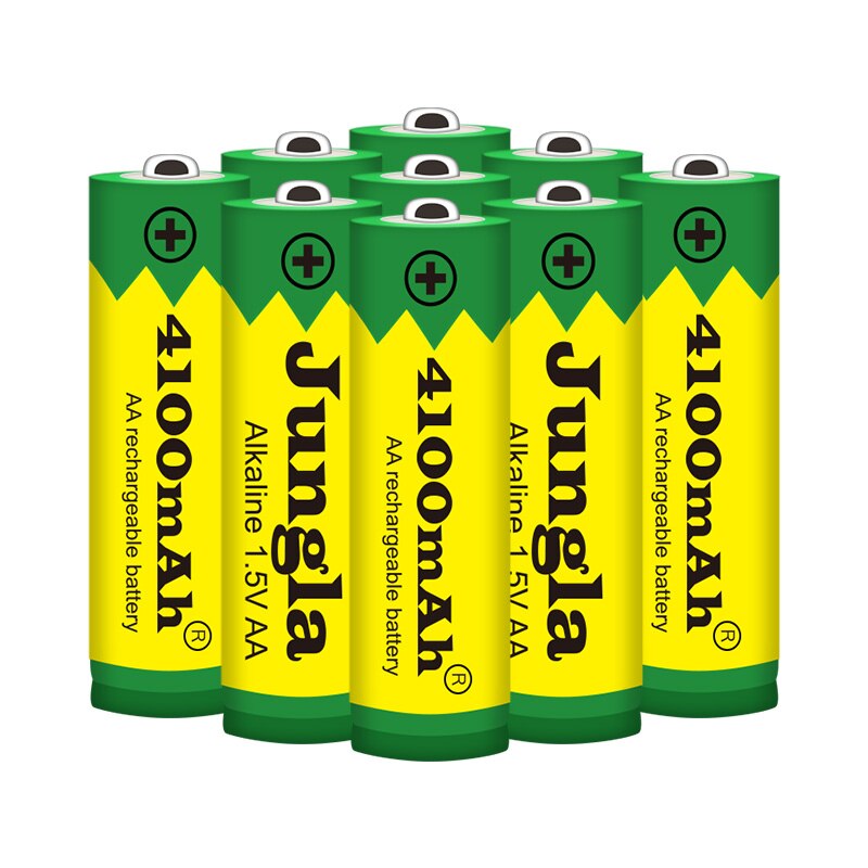 Nueva batería de 4100 mAh AA 1,5 V recargable, Alcalinas, drummey para juguete, diodo emisor de luz, 4 ~ 20 piezas