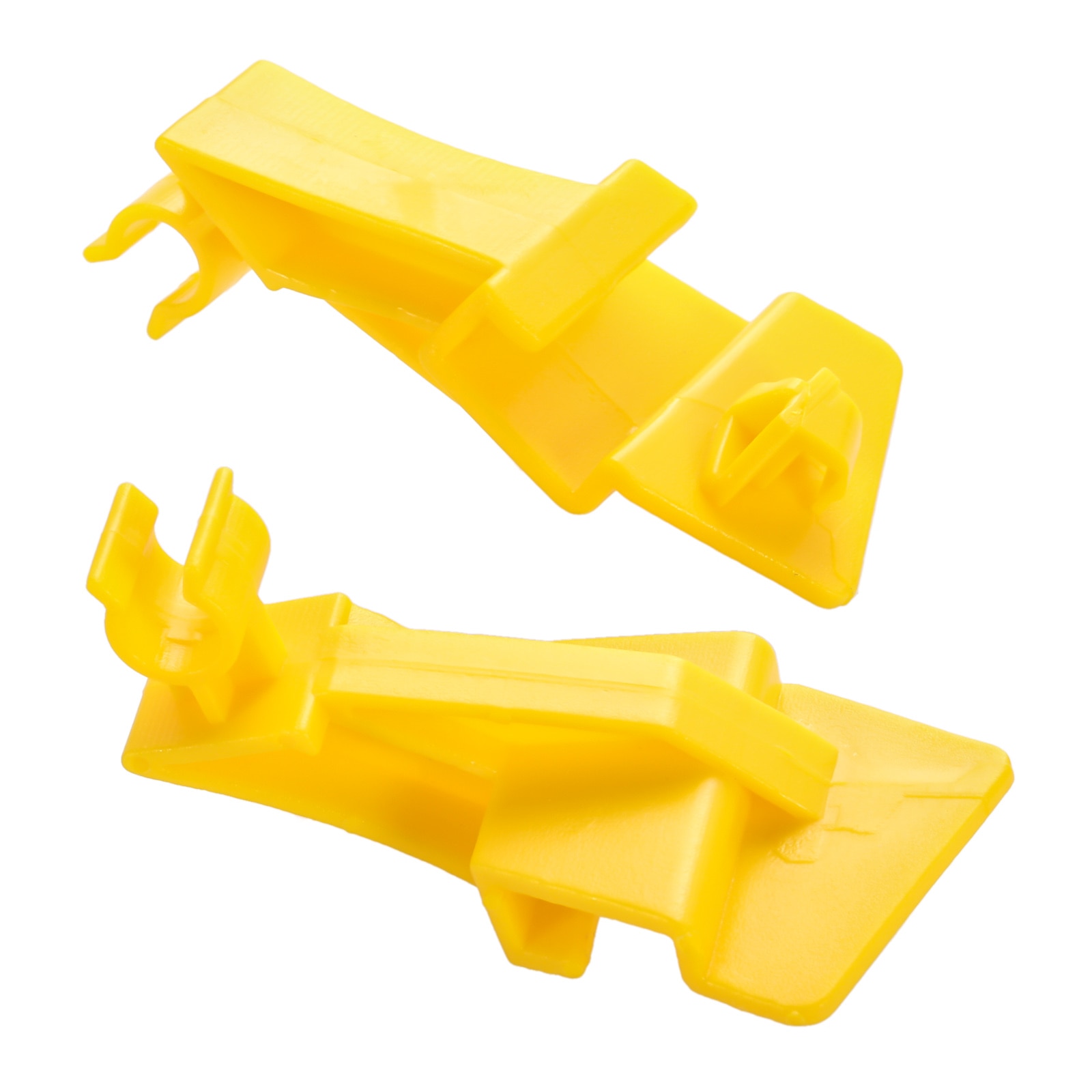 Clips de fixation de capot en plastique, 1 pièce, Clip de retenue de fixation de voiture adapté à Ford/Fiesta Transit b-max jaune