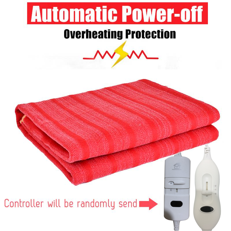 110V/220V Elektrische Deken Kachel Single Body Warmer Flanel Verwarmde Deken Thermostaat Elektrische Verwarming Bed Warmer Pad