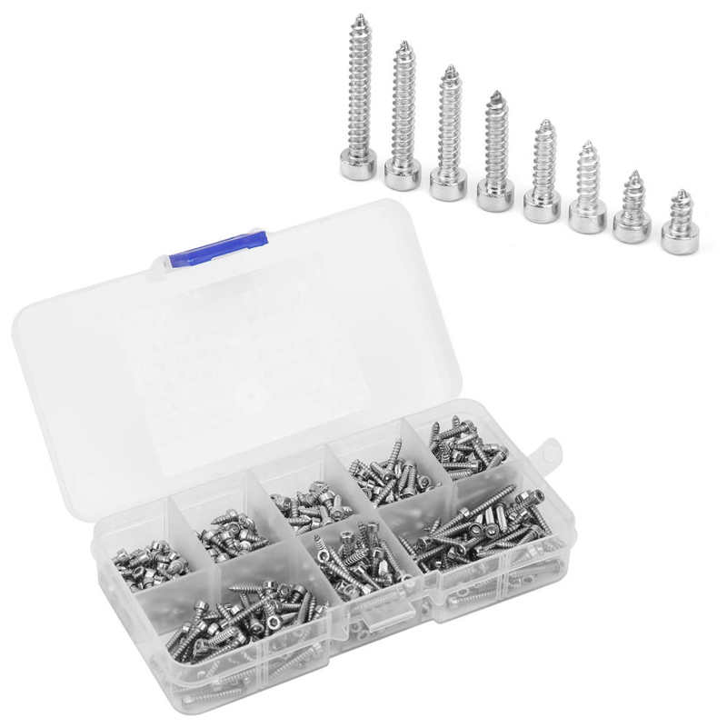 Hex Socket Screw Durable Inside Stainless Steel Screw Clear Lines Practical for Industrial Application Woodworking