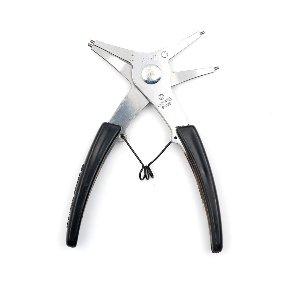 Multifunction 2-in-1 DIY Snap Spring Ring Circlip Removal Install Plier Tool Kit 145*80mm