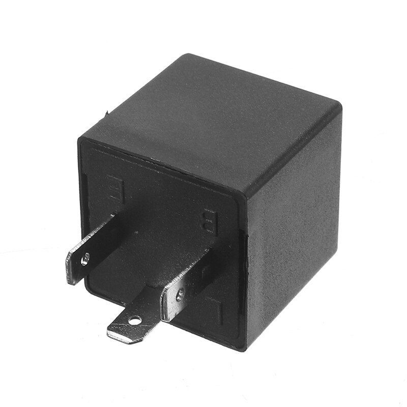 Universial 12V 3 Pin Electronic LED Flasher Relay Strobe For Car Auto Motorcycle LED Turn Signal Lamp