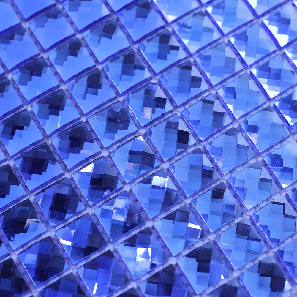 Blau Spiegel Glas Mosaik Wand Fliesen JMFGT2017 Bad Küche Back Glas Fliesen
